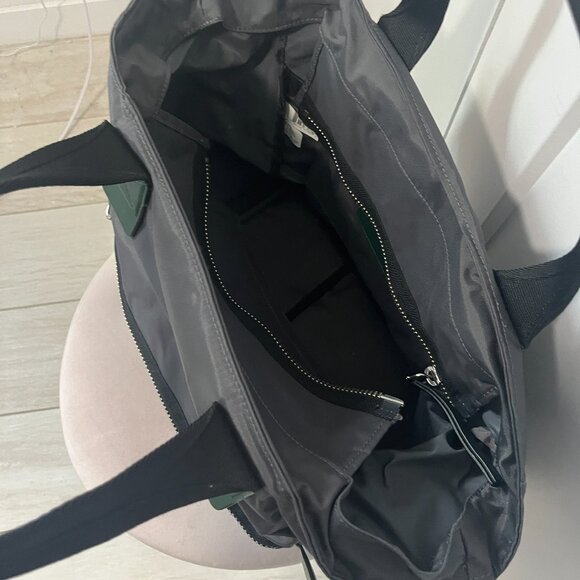 Marc Jacobs Gray & Green Nylon Tote Bag - Picture 3 of 7